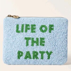 “Life of the Party” Beaded Clutch Blue/Green - Kate Spade New York x Target